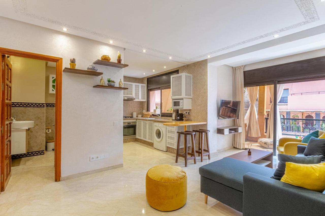 Le Palmier - Appartement Authentique A Gueliz Marrakesz Zewnętrze zdjęcie