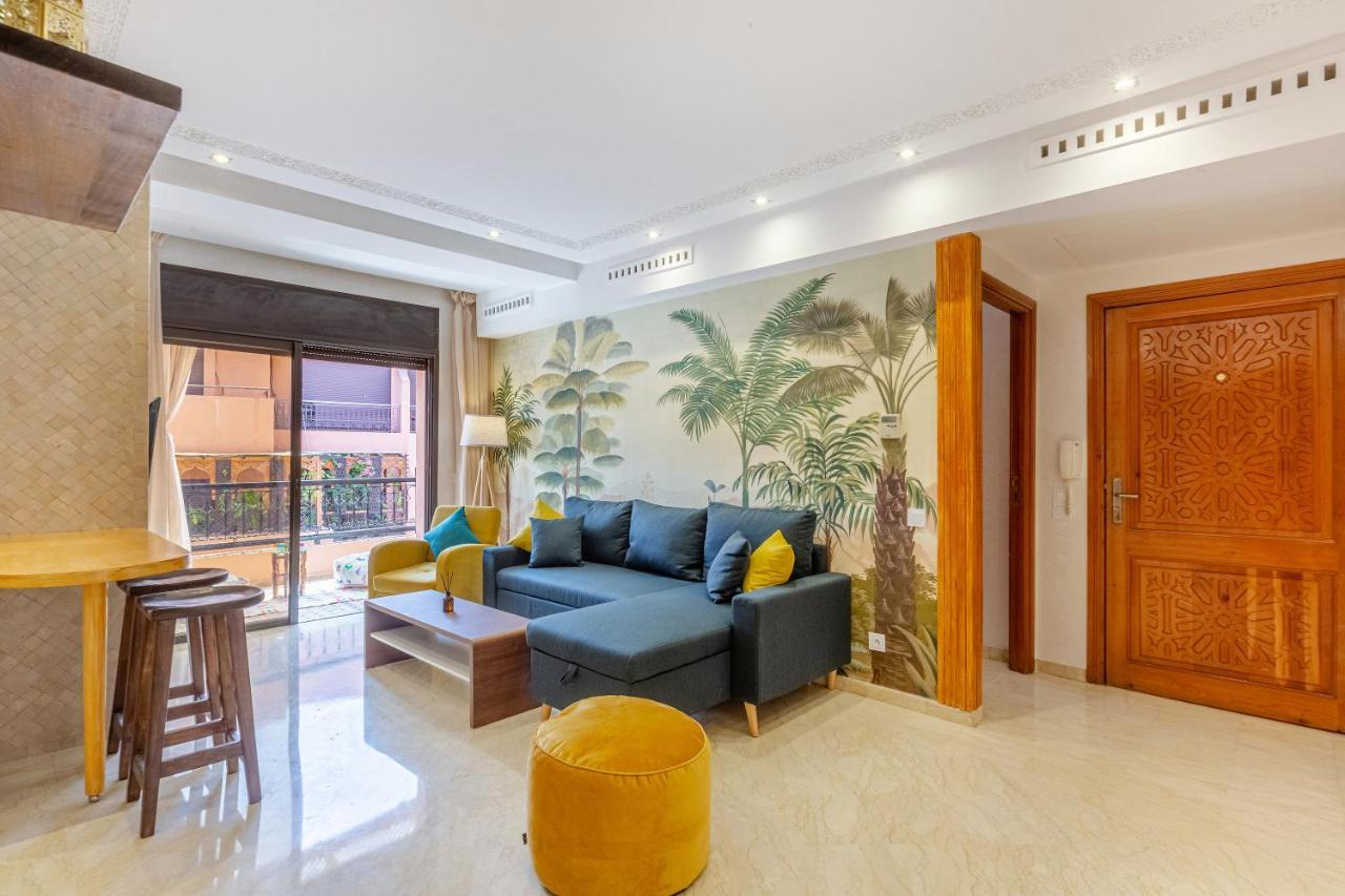 Le Palmier - Appartement Authentique A Gueliz Marrakesz Zewnętrze zdjęcie