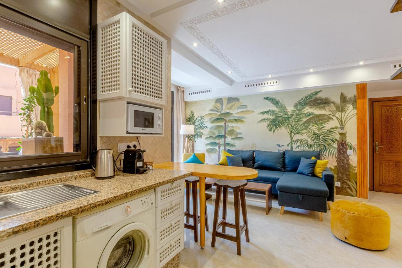 Le Palmier - Appartement Authentique A Gueliz Marrakesz Zewnętrze zdjęcie