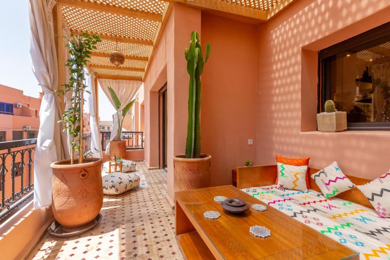Le Palmier - Appartement Authentique A Gueliz Marrakesz Zewnętrze zdjęcie