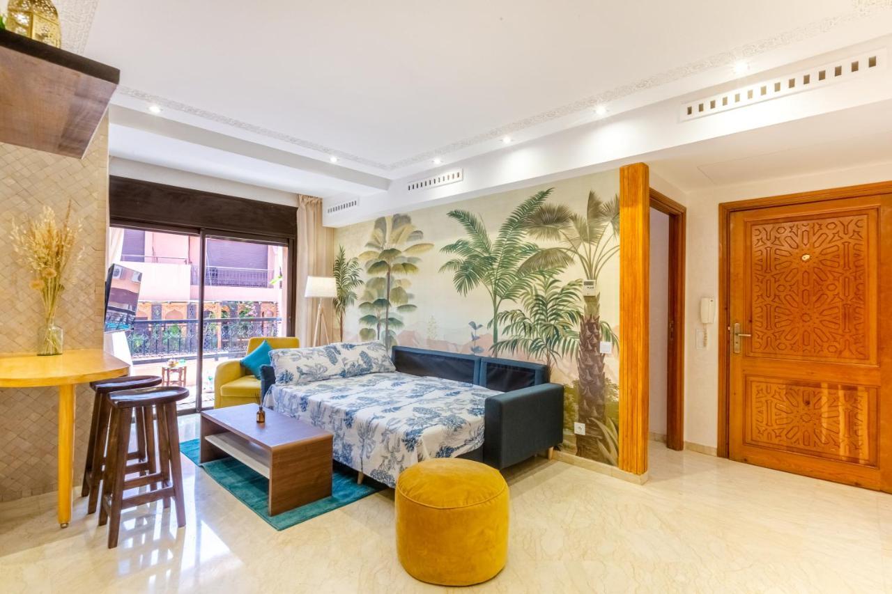 Le Palmier - Appartement Authentique A Gueliz Marrakesz Zewnętrze zdjęcie