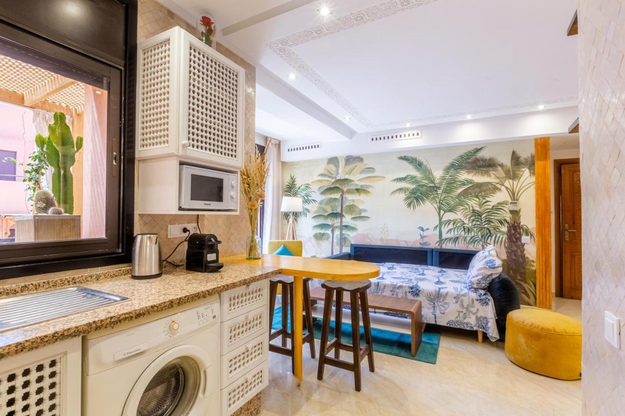 Le Palmier - Appartement Authentique A Gueliz Marrakesz Zewnętrze zdjęcie