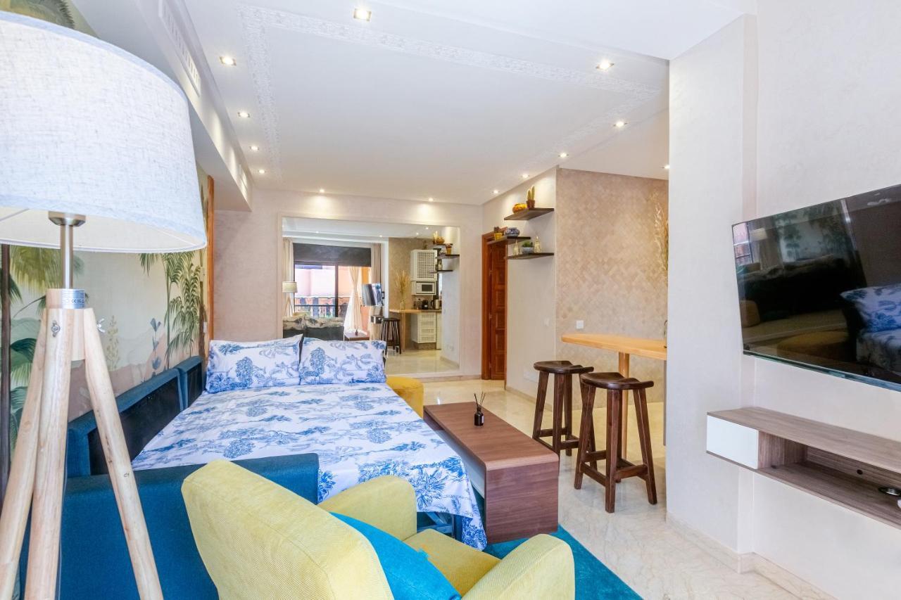 Le Palmier - Appartement Authentique A Gueliz Marrakesz Zewnętrze zdjęcie