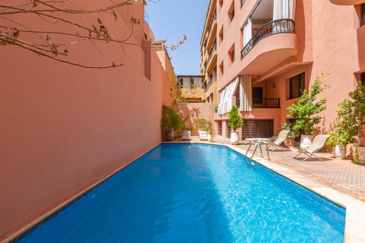 Le Palmier - Appartement Authentique A Gueliz Marrakesz Zewnętrze zdjęcie